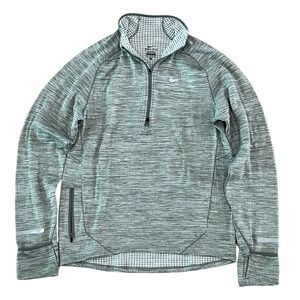 Nike Dri-Fit Sphere Element 1/2 Zip Pullover Active 683906-010 Men Light Gray S